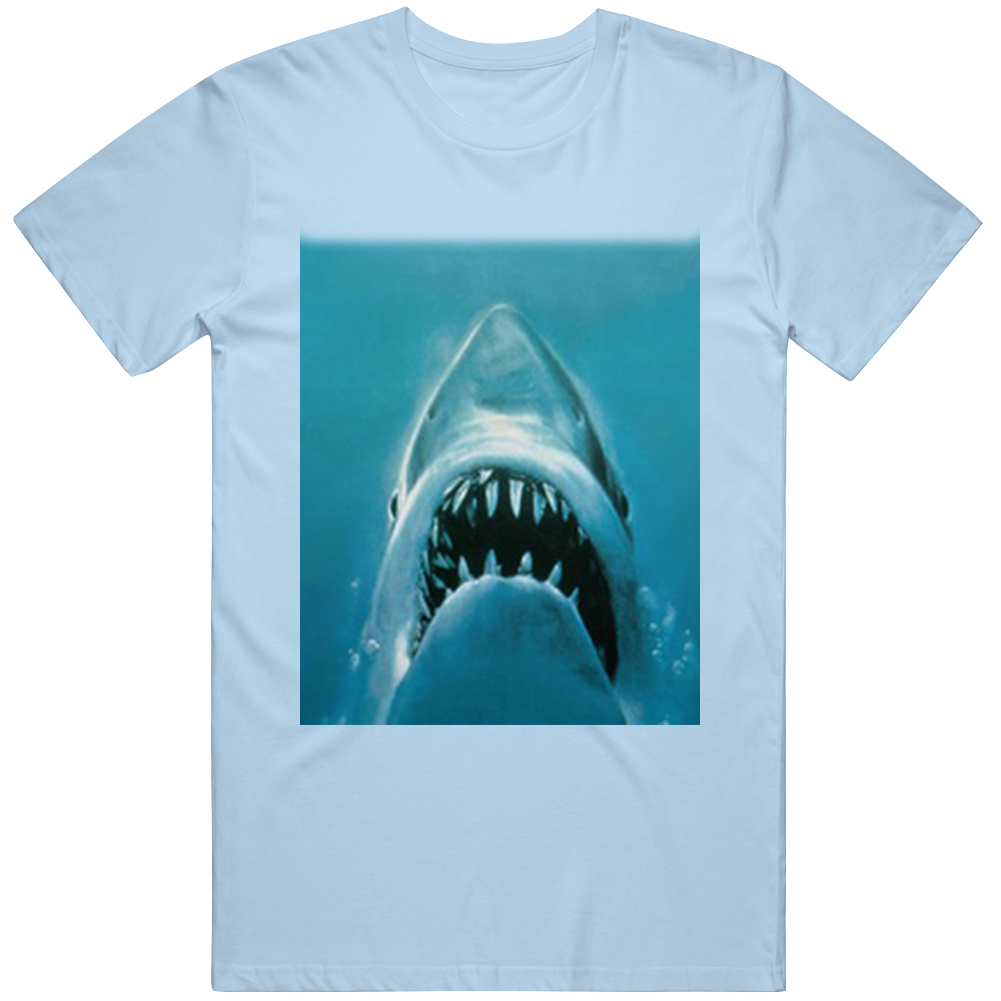 Shark Jaws Iconic Retro Fan T Shirt