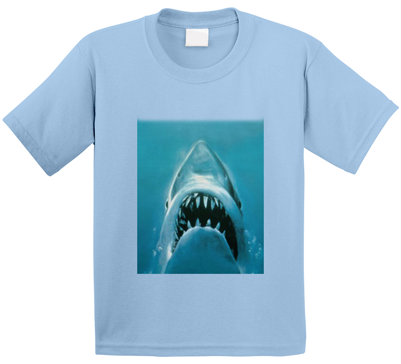 Shark Jaws Iconic Retro Fan T Shirt