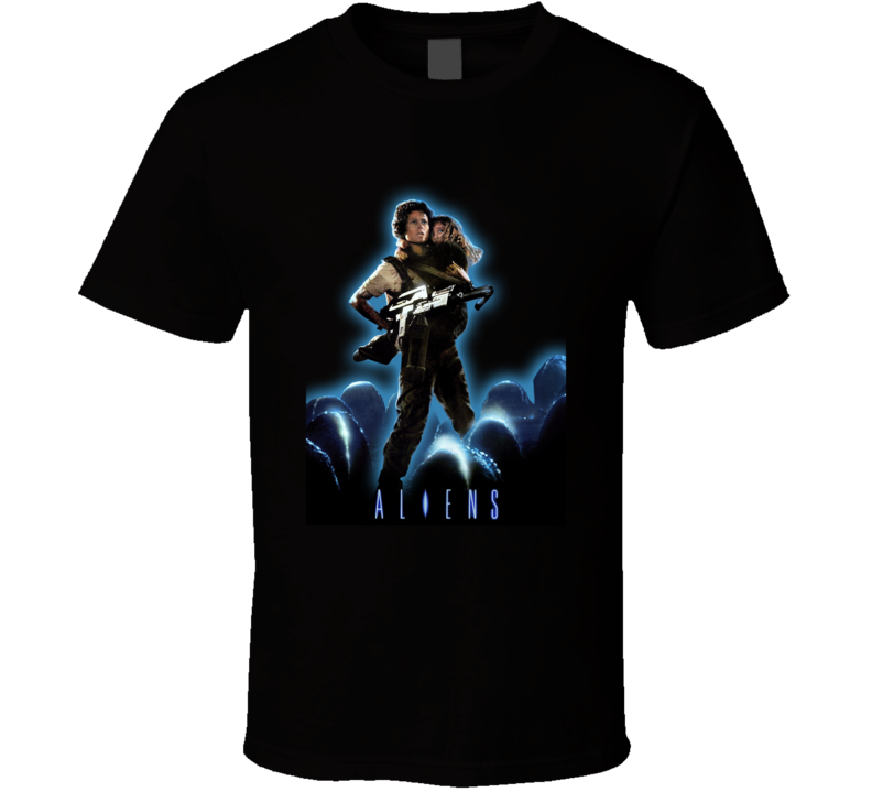 Ripley Aliens Sci Fi Movie Fan T Shirt