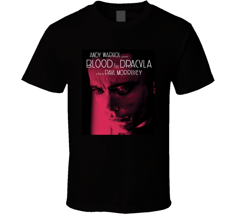 Blood For Dracula 70s Horror Movie T Shirt