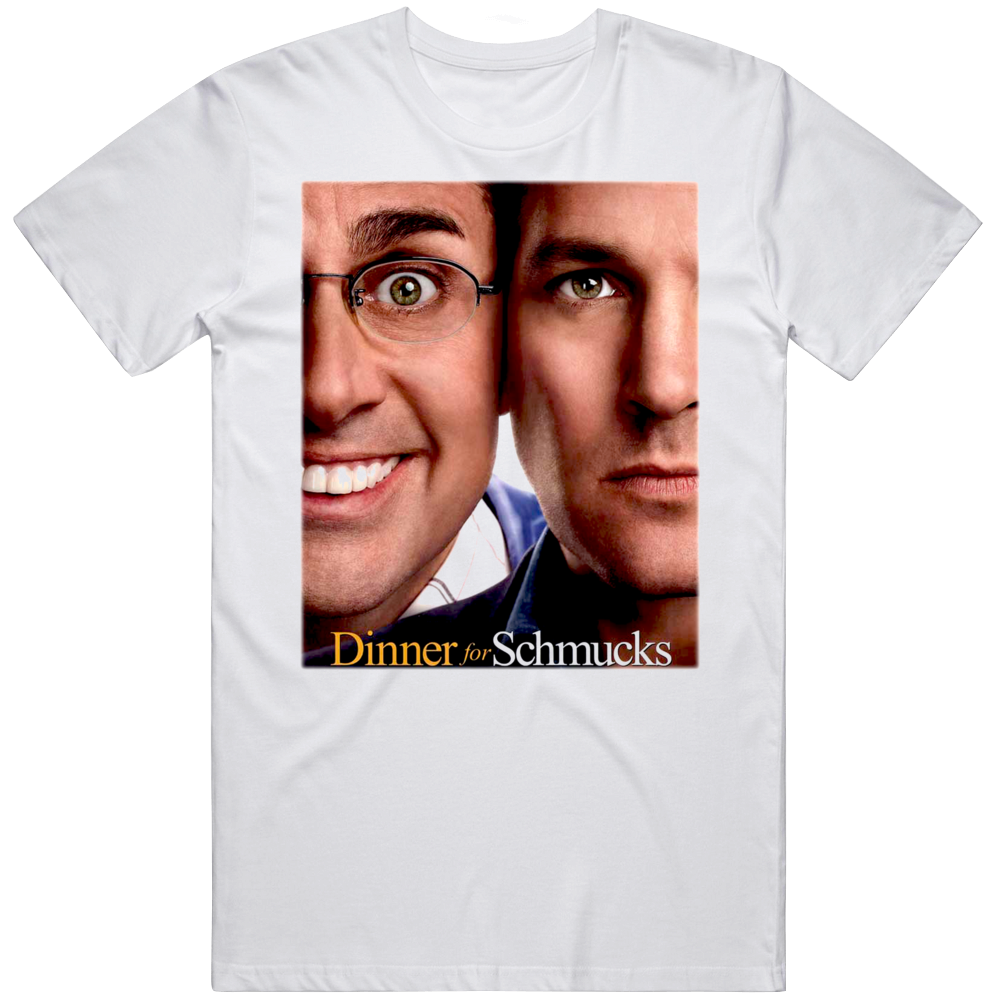 Dinner For Schmucks Steve Carell Funny Movie T Shirt