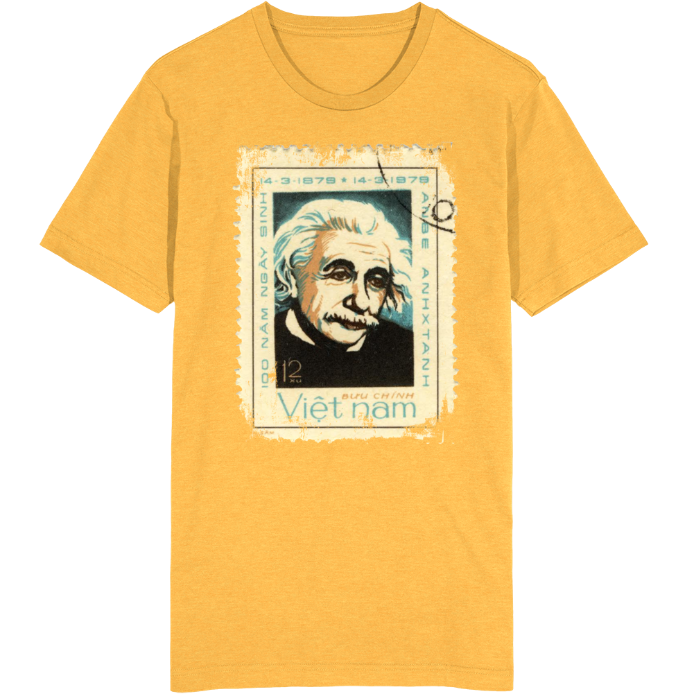 Albert Einstein Vietnam Stamp 1979 T Shirt