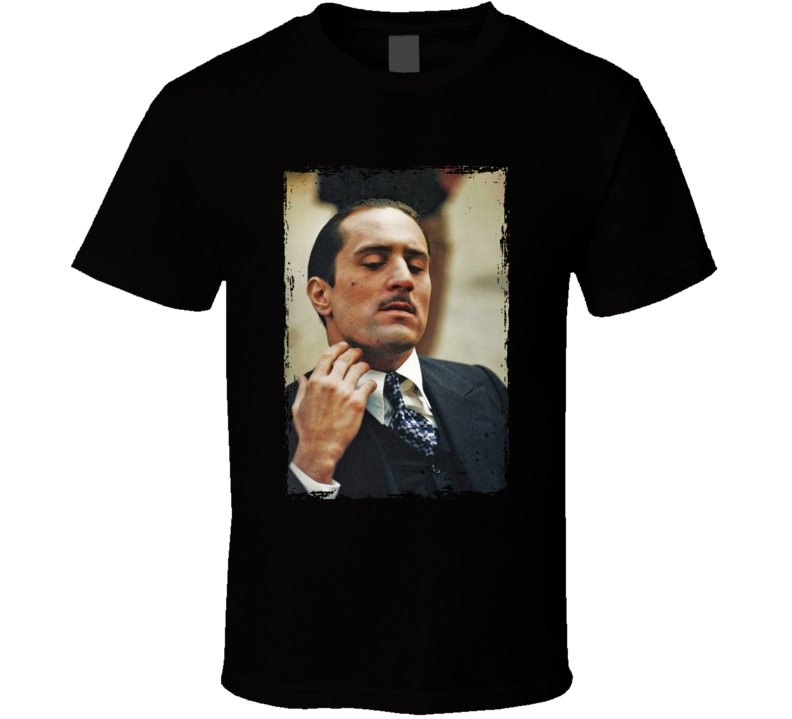 Vito Corleone Godfather 2 De Niro Movie Fan T Shirt