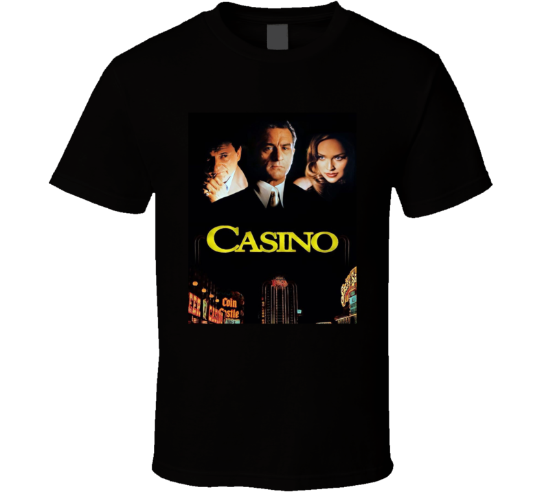 Casino De Niro Pesci Stone Mob Movie Las Vegas Fan T Shirt