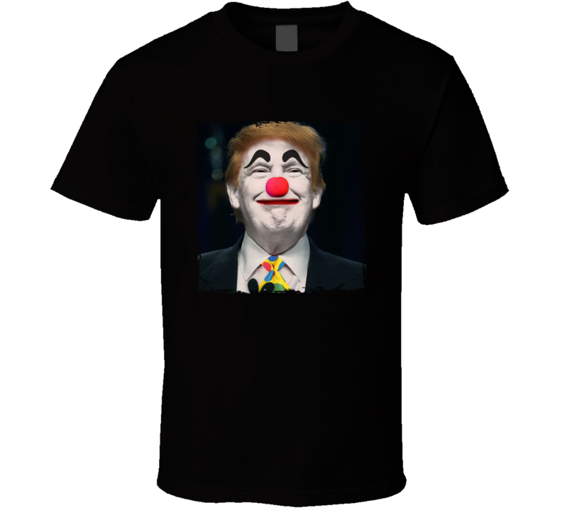 Trump Joker Funny Parody Clown Face T Shirt