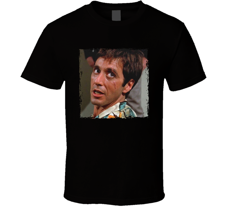 Scarface Montana Al Pacino 80s Miami Movie Fan T Shirt