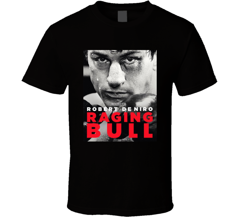 Raging Bull Robert De Niro Boxing Movie Fan T Shirt