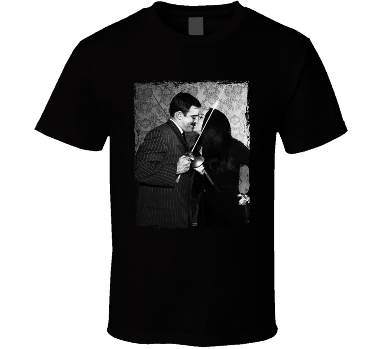 Addam's Family Gothic Funny Fan T Shirt