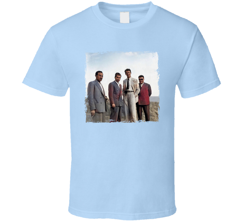 Lucky Luciano And Crew Italy New York Mobster T Shirt