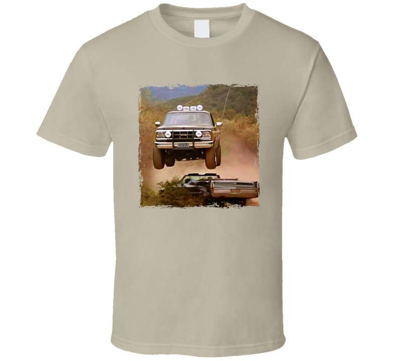 Fall Guy Pickup Truck 80s Tv Show Fan T Shirt