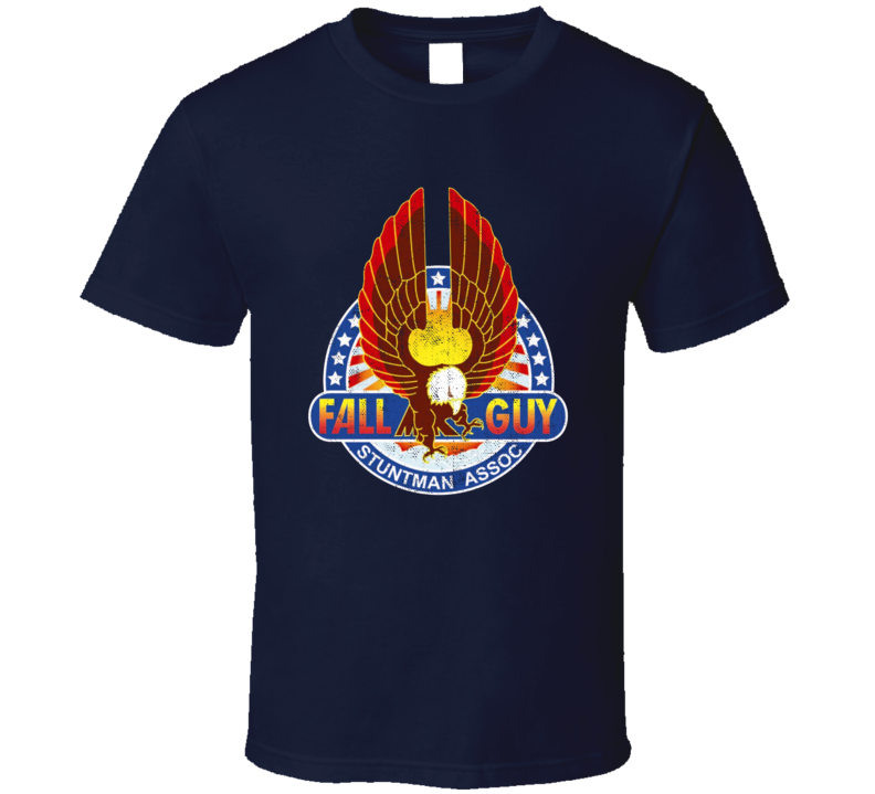 Fall Guy Stuntman Association 80s Tv Fan T Shirt