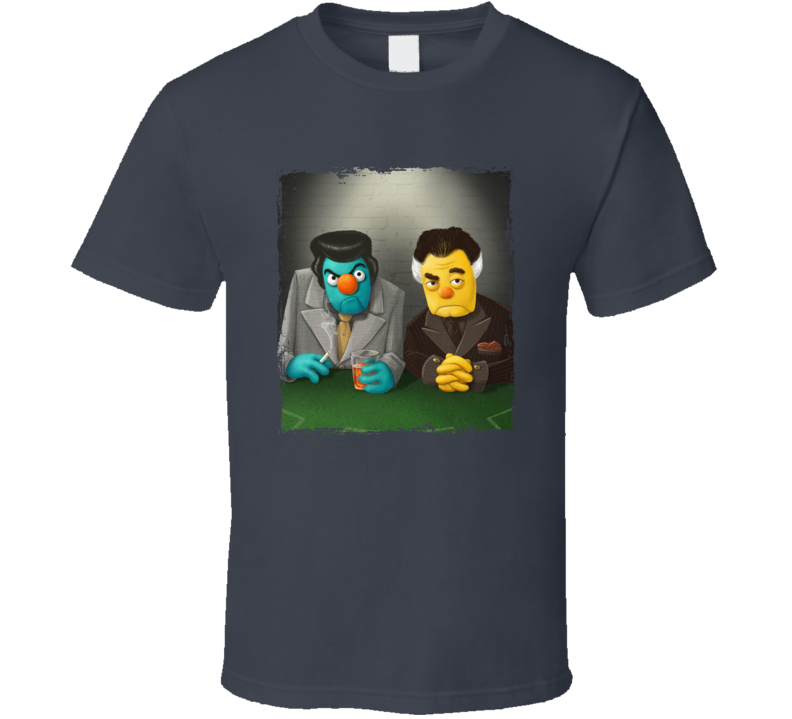 Paulie Silvio Puppets Parody Funny Sopranos Fan T Shirt