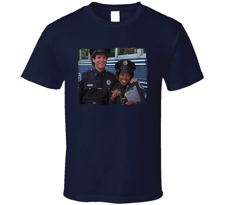 Police Academy Marion Ramsey Steve Guttenberg Comedy Movie Fan T Shirt