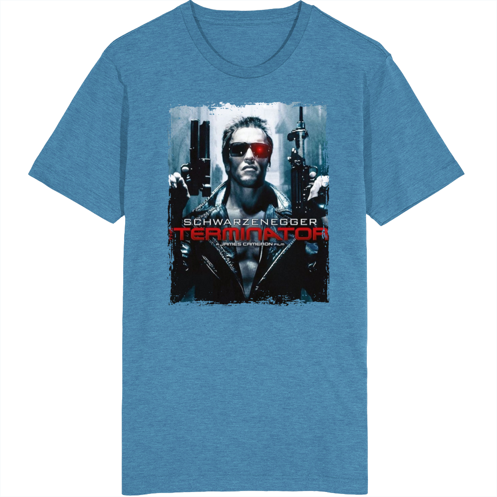 The Terminator Swarzenegger Action Movie Fan T Shirt