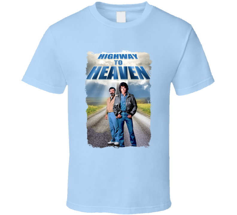 Highway To Heaven Michael Landon Tv Fan T Shirt