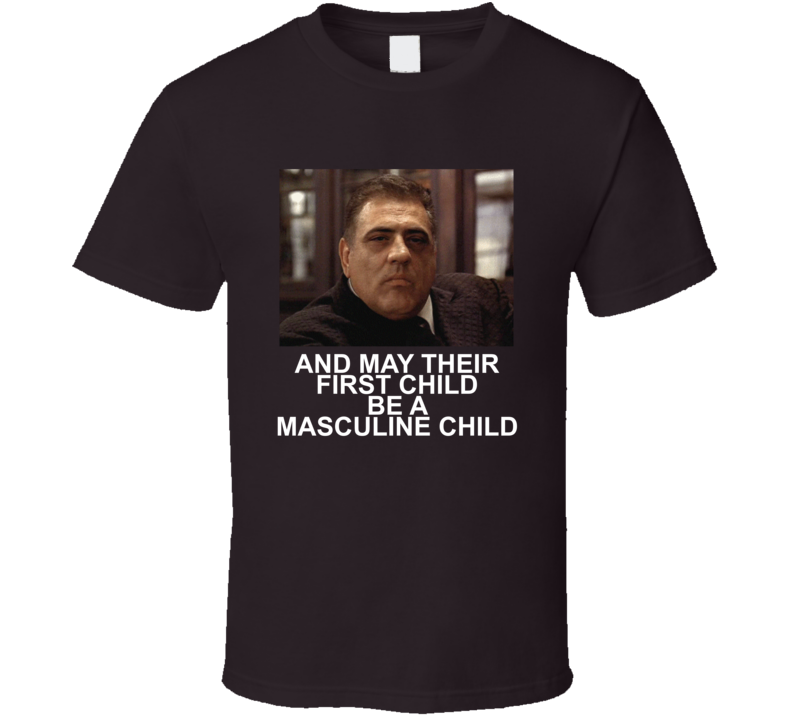 Luca Brasi The Godfather Movie Quote Fan T Shirt