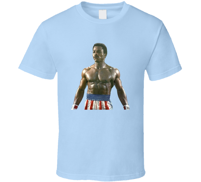 Apollo Creed Boxer Rocky Movie Fan T Shirt