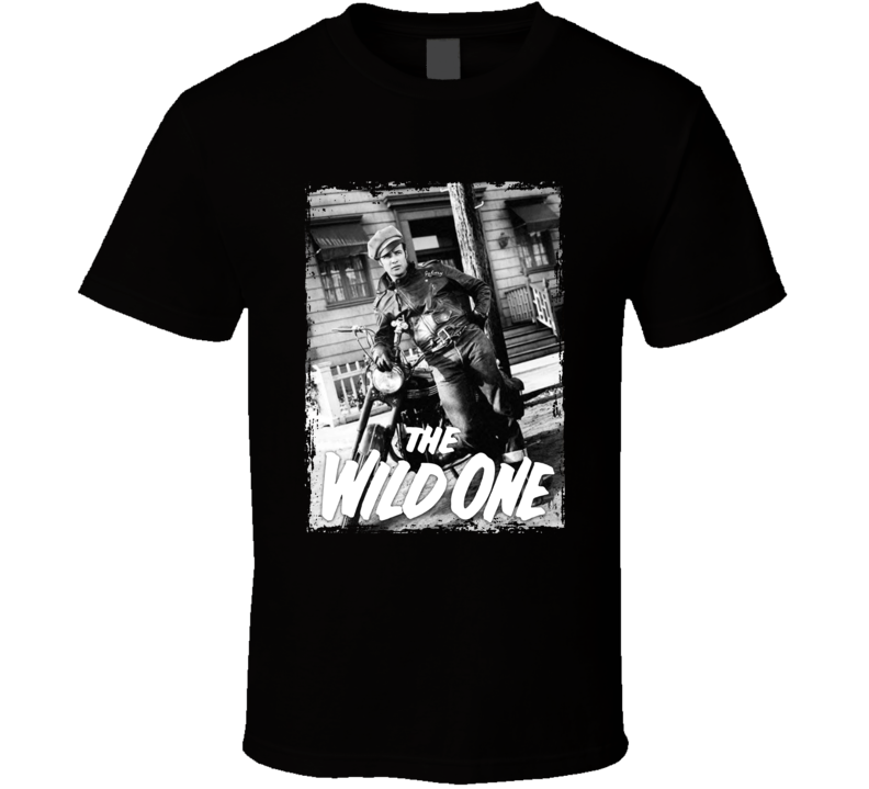 The Wild One 1953 Brando Film Fan T Shirt