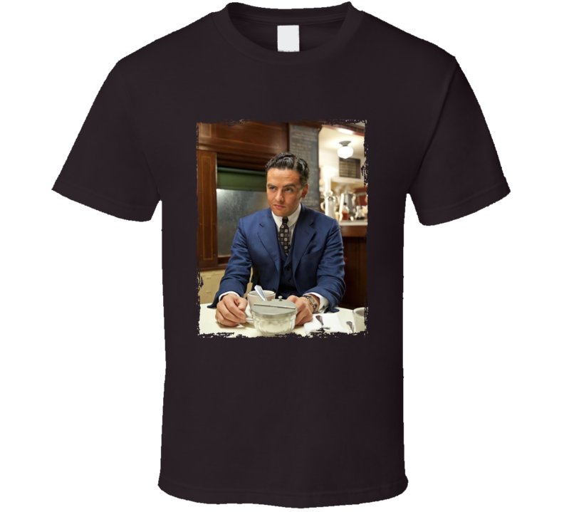 Lucky Luciano Boardwalk Empire New York Boss Fan T Shirt