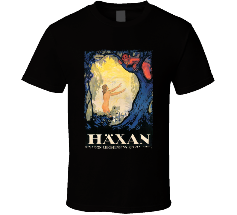 Haxan 1920s Silent Horror Film T Shirt