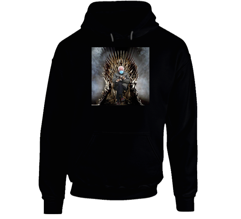 Bernie Sanders Meme Game Of Thrones Funny Parody Hoodie