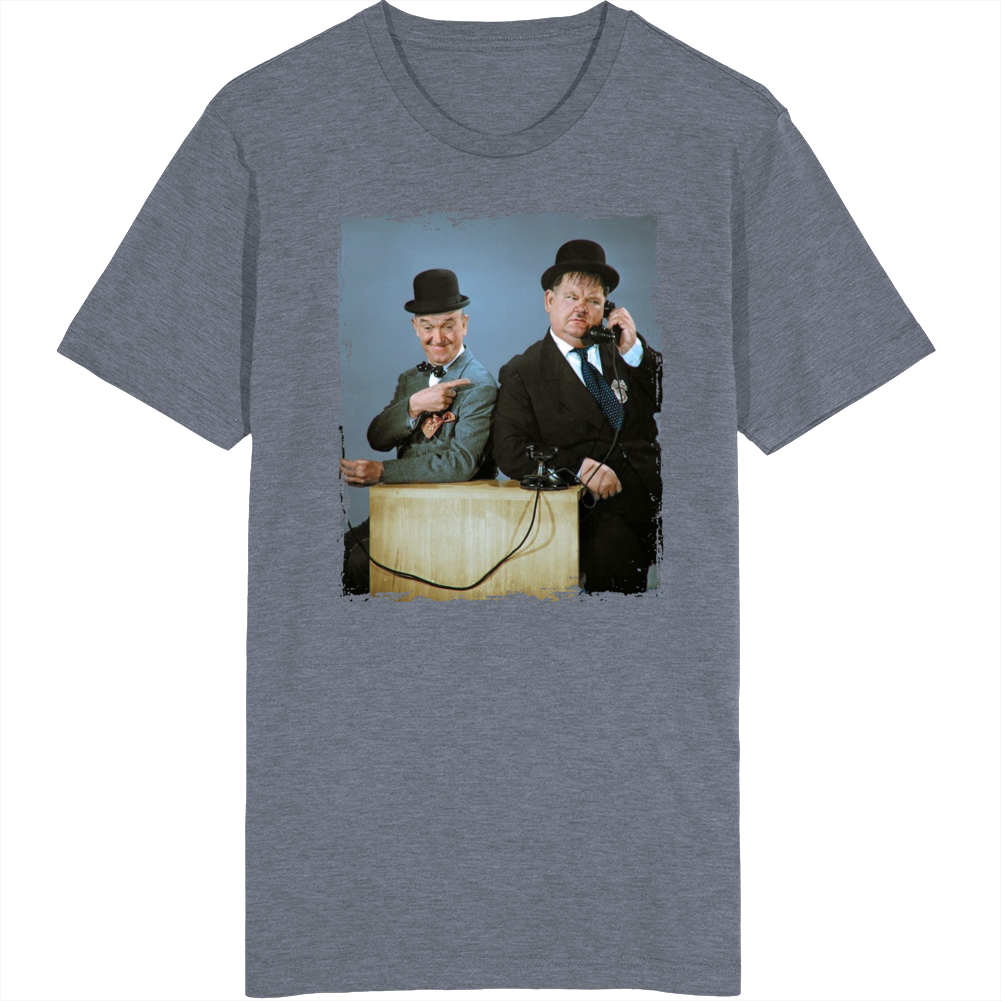 Laurel And Hardy Funny Fan T Shirt