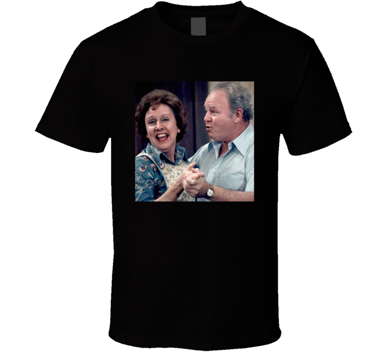 Archie And Edith All In The Family Funny Tv Fan T Shirt