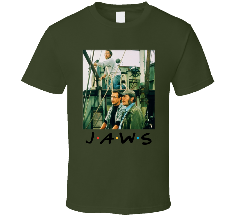 Jaws Friends Parody Movie Fan T Shirt