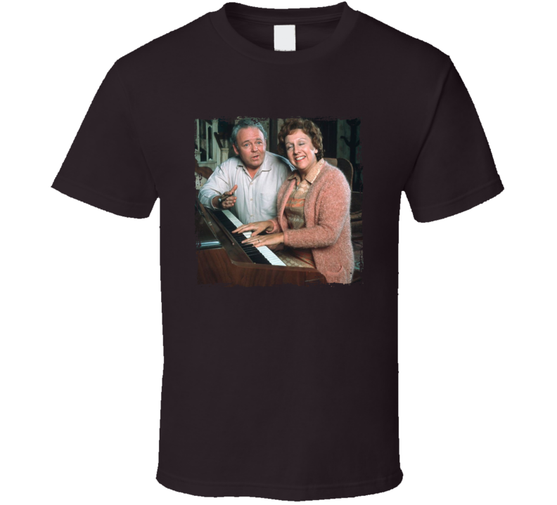 Archie Bunker All In The Family Tv Show 70s Fan T Shirt