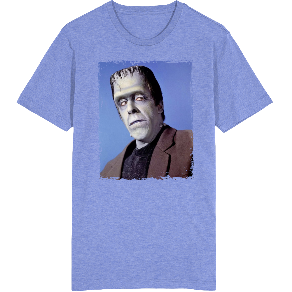 Herman Munster Funny Frankenstein Parody T Shirt