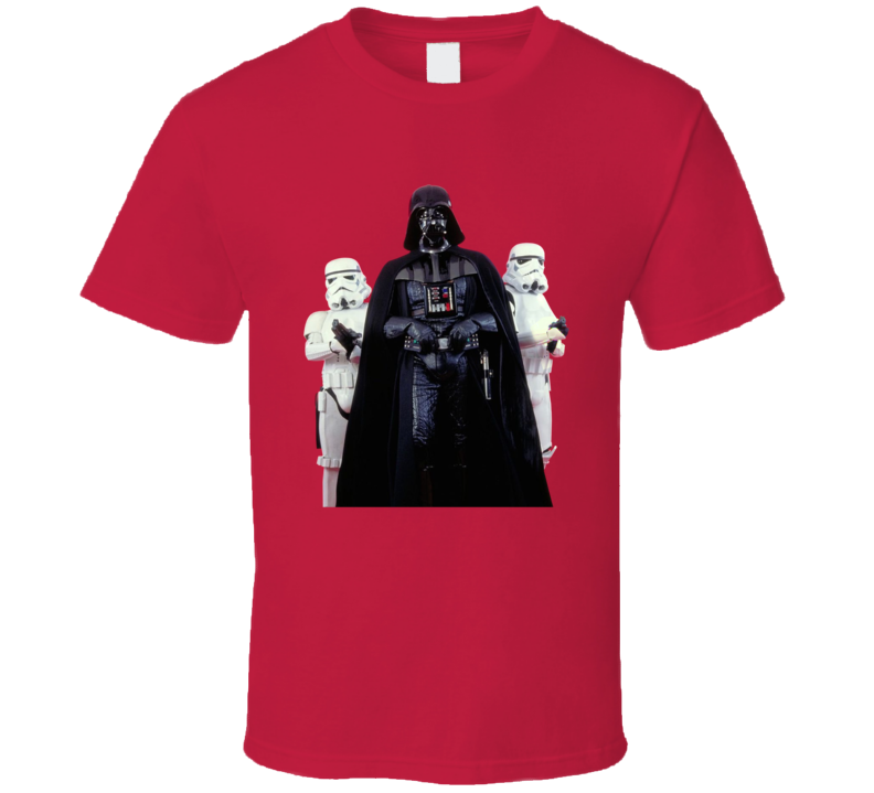 Star Wars Vader Stromtroopers Movie Fan T Shirt