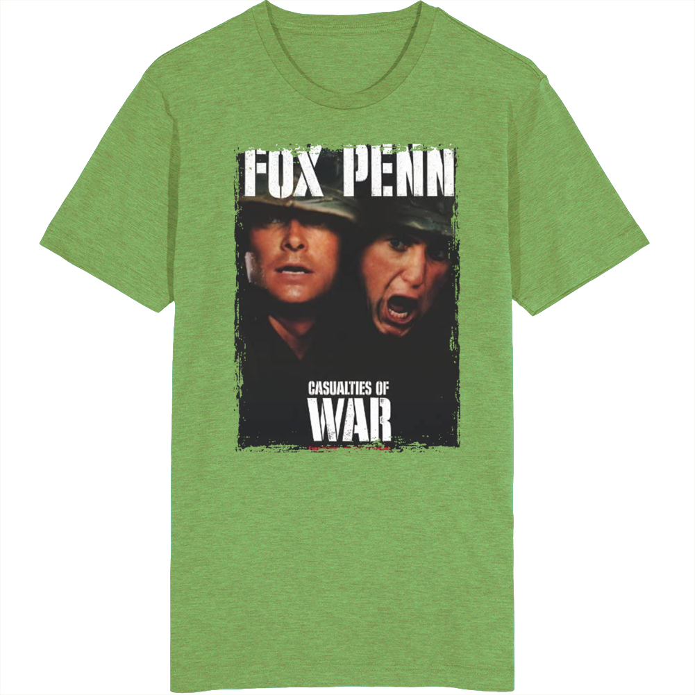 Casualties Of War Retro 80s Movie Fan T Shirt