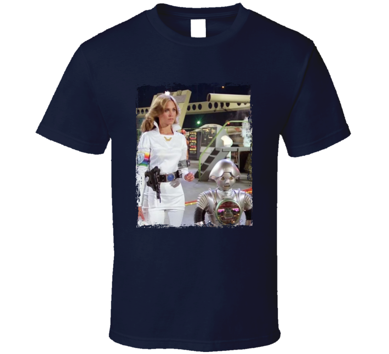 Buck Rogers In The 25th Century Colonel Deering Twiki 70s Tv Show Fan T Shirt