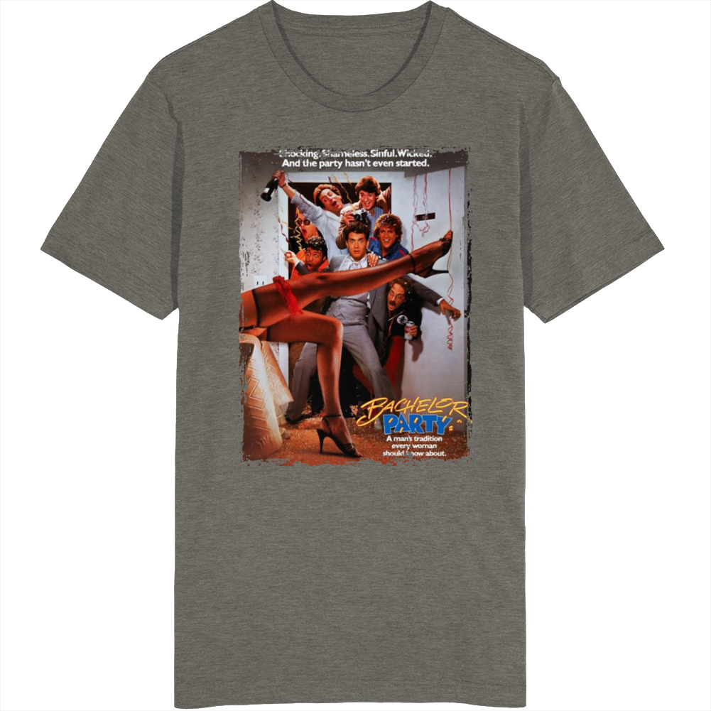 Bachelor Party Popular 80s Movie T Shirt