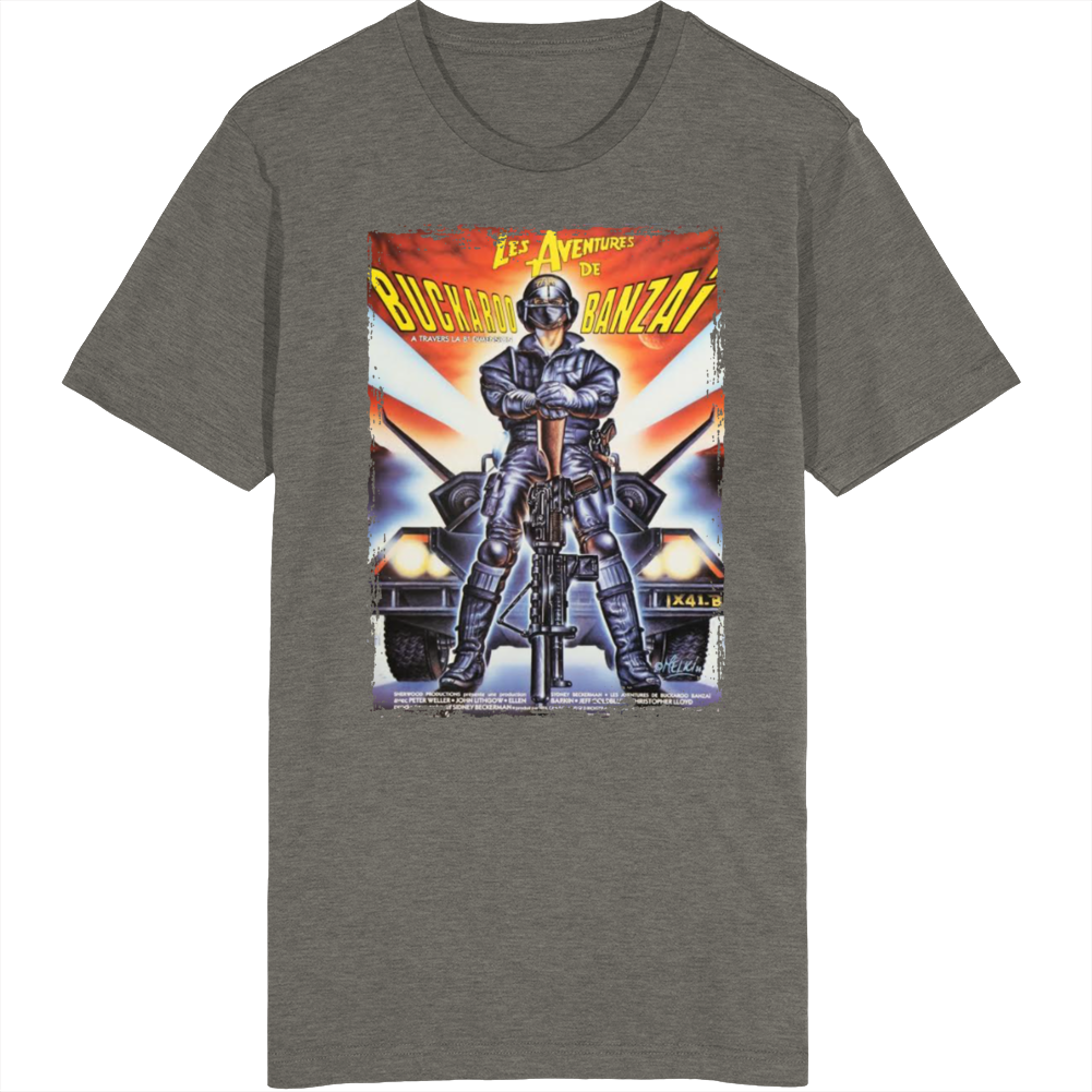 The Adventures Of Buckaroo Bonzai Movie  Fan T Shirt