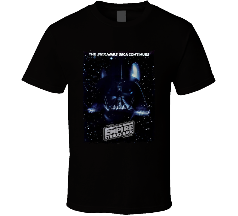 Star Wars The Empire Strikes Back Popular 80s Movie  Fan T Shirt