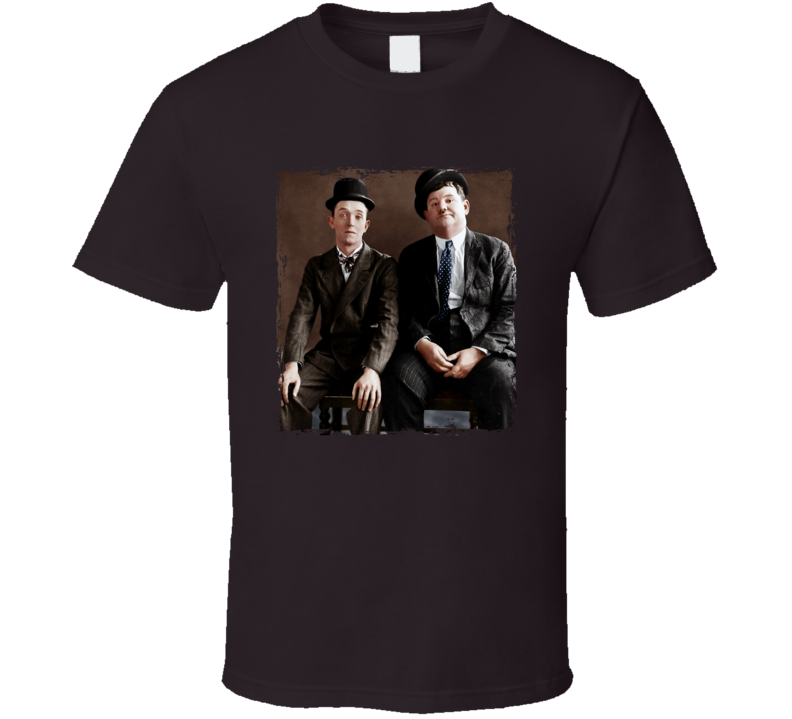 Laurel And Hardy Funny Retro Legends Fan T Shirt