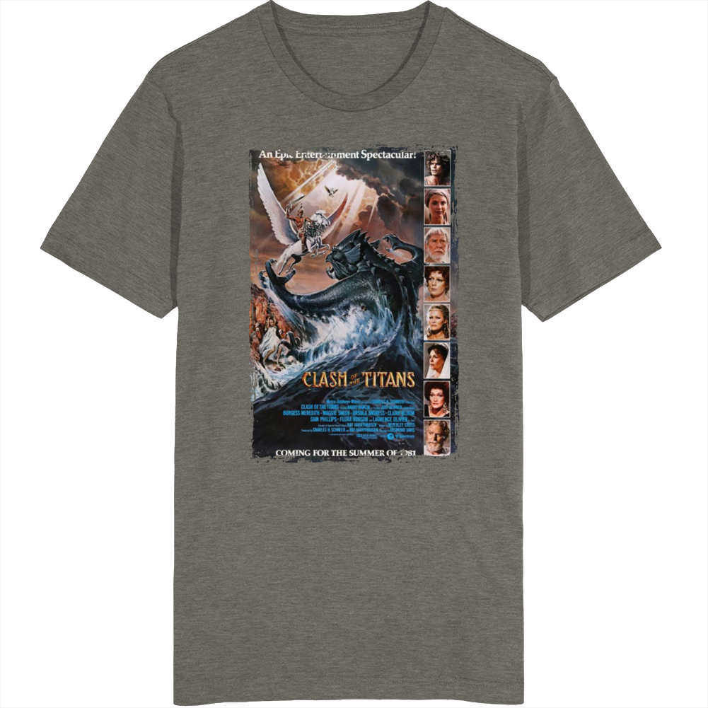 Clash Of The Titans Popular 80s Movie  Fan T Shirt