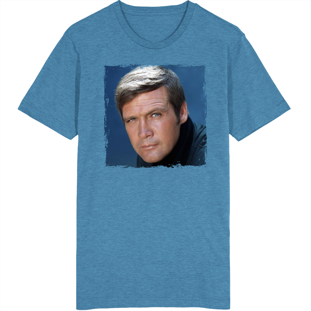 Six Million Dollar Man Steve Austin 1970s Tv Series Fan T Shirt