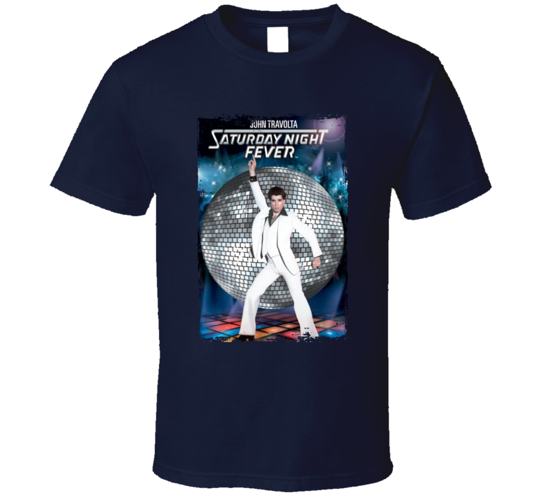 John Travolta Saturday Night Fever Sleeved Vintage shirt