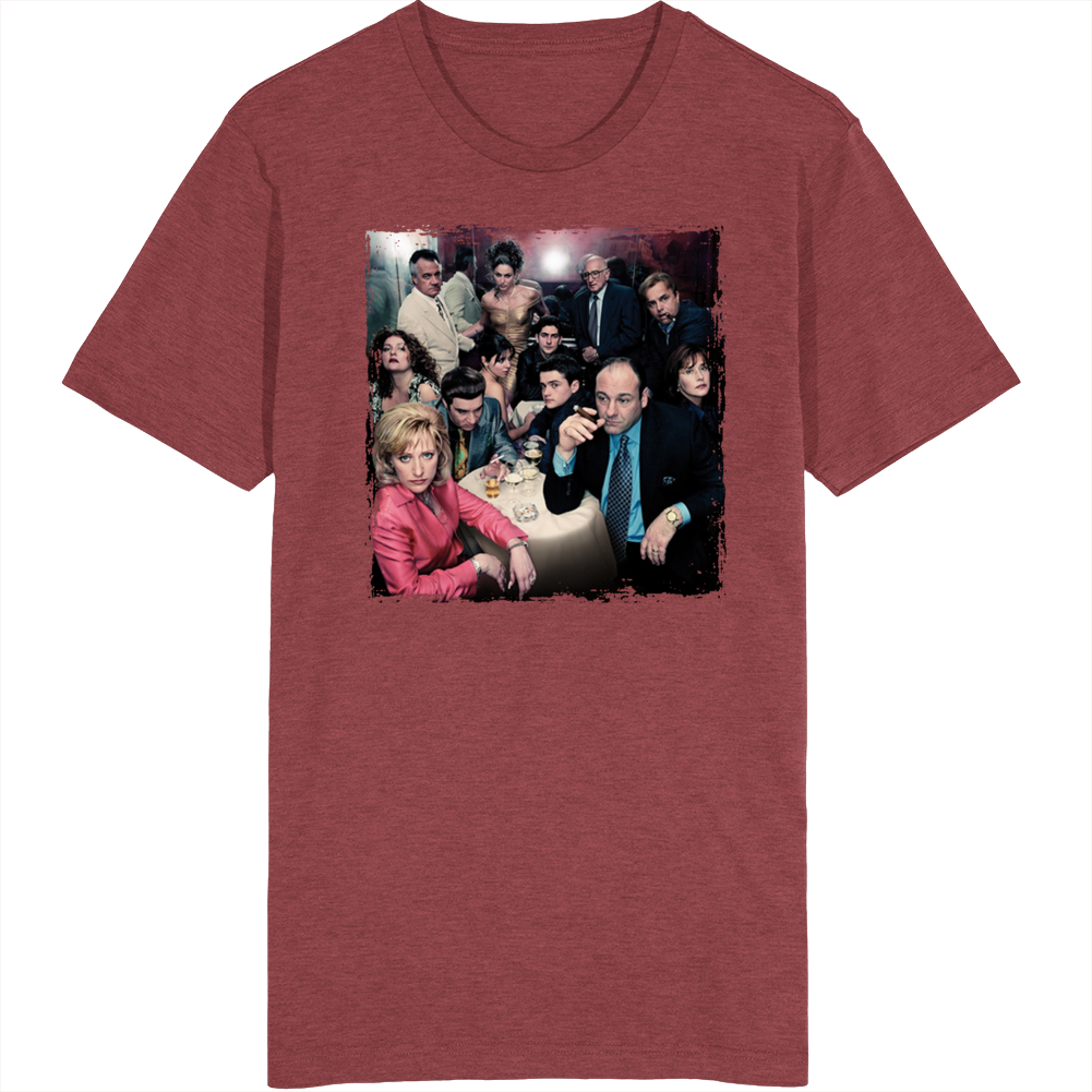 The Sopranos Family Dinner Tv Show Fan T Shirt