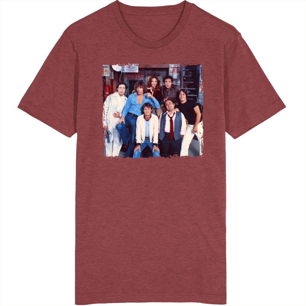 Taxi Cast 70s 80s Sitcom Tv Show Fan T Shirt