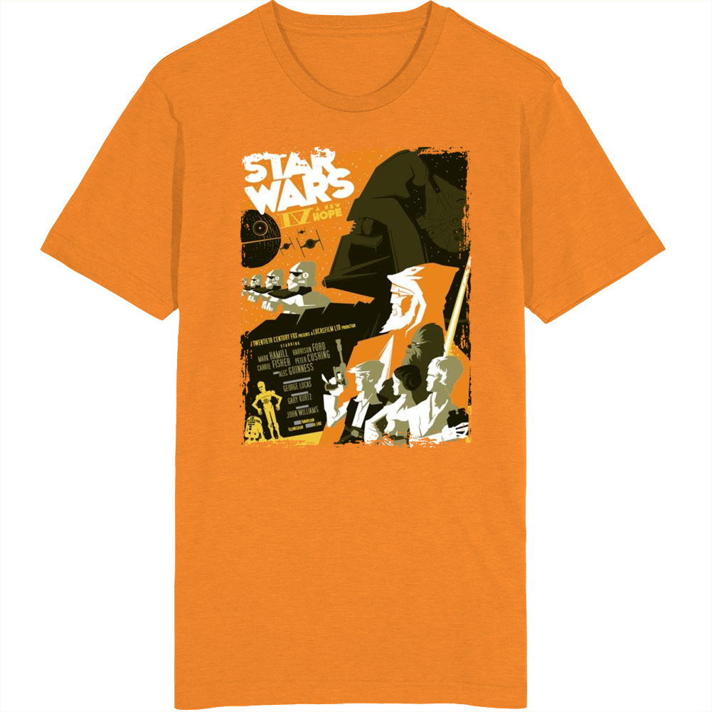 Star Wars A New Hope Movie Fan T Shirt