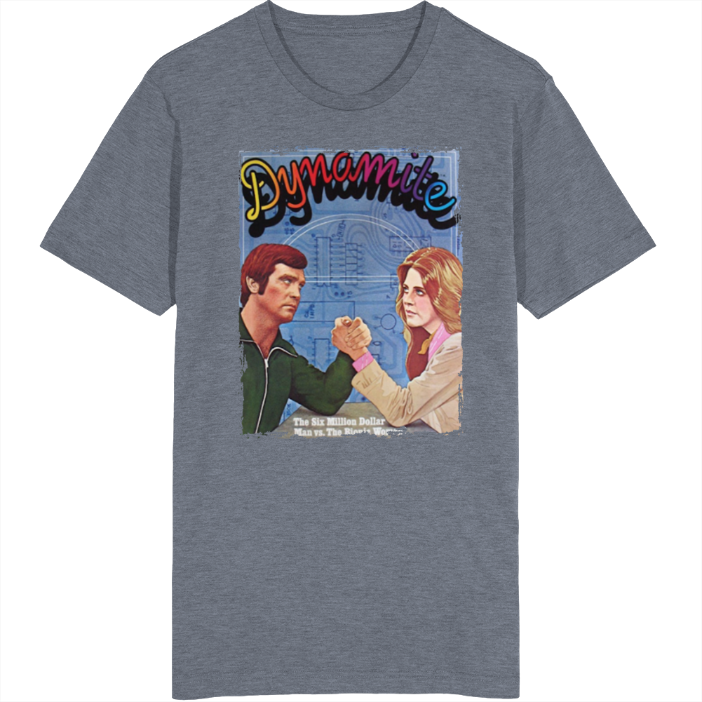 The Bionic Couple Tv Show Parody T Shirt