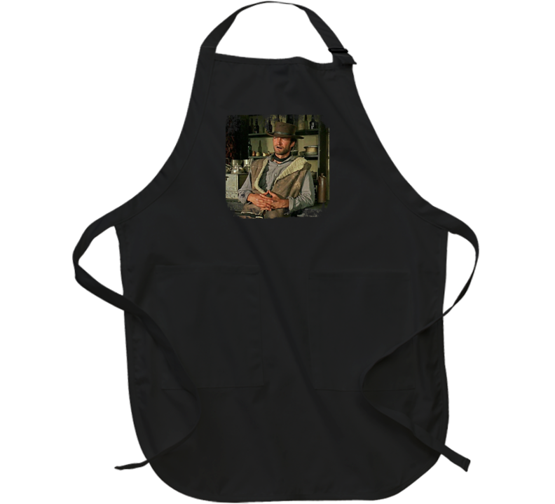 Clint Eastwood A Fistful Of Dollars Spaghetti Western Movie Fan Apron