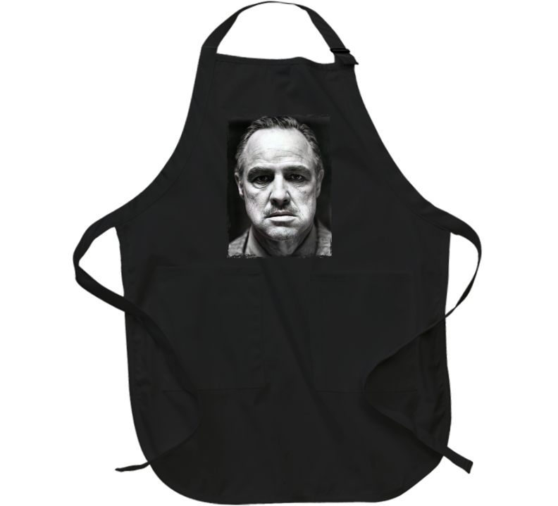 Vito Corleone Marlon Brando Godfather Fan Apron