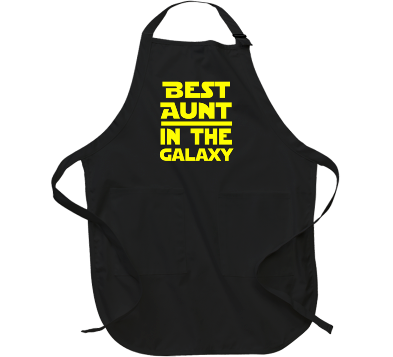 Best Aunt In The Galaxy Star Wars Themed Funny Apron