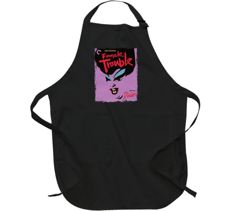 Female Trouble 70s Dark Comedy Movie Apron