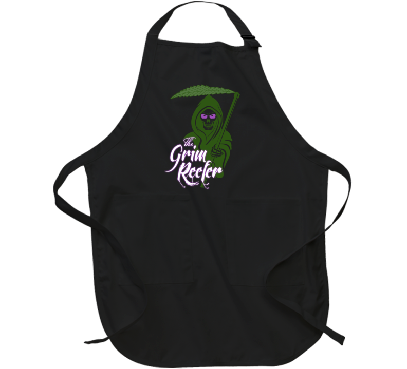 The Grim Reefer Weed Stoner Apron