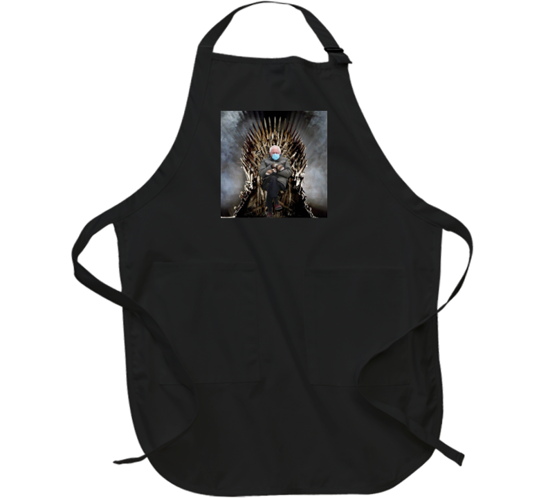 Bernie Sanders Meme Game Of Thrones Funny Parody Apron